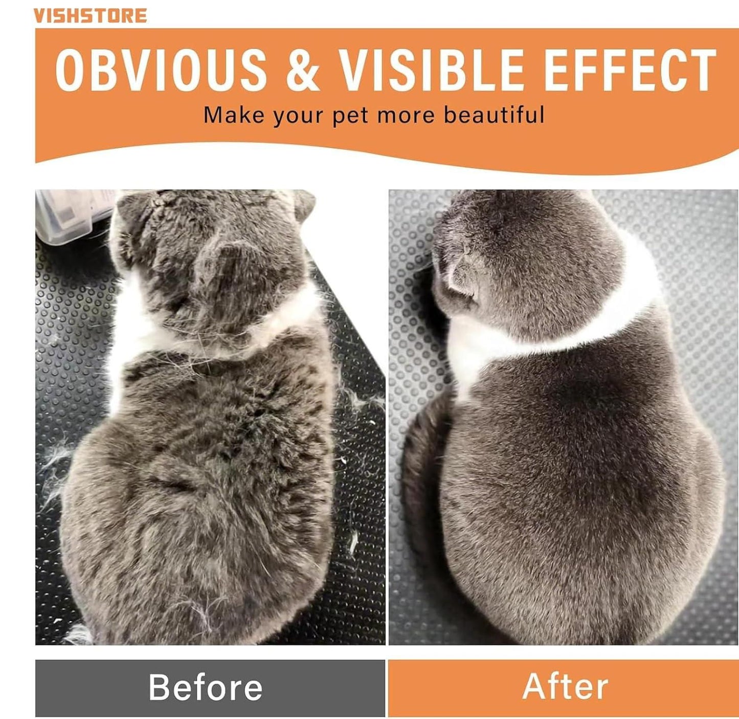 Steam Grooming Brush for Dogs & Cats