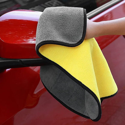 Ultra-Soft Double-Sided Car Cleaning Towel - Pack of 2
